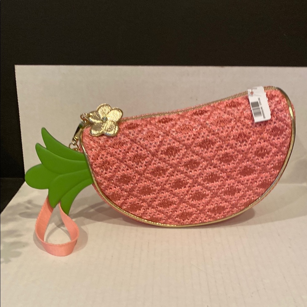 Bath & Body Works Pink Pineapple Wristlet Purse